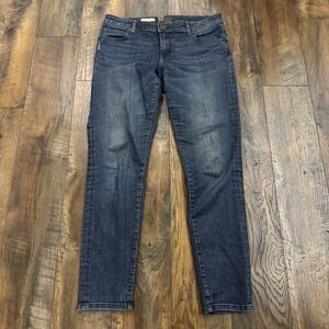 Kut from the Kloth Katy Boyfriend Jeans Dark Wash Denim Size 8 Stretch Tapered